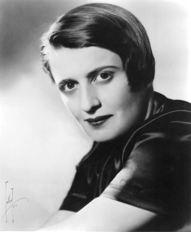 640px Ayn Rand 1943 Talbot portrait