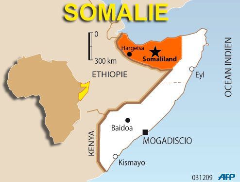 CARTE SOMALILAND