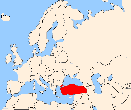 turquie europe