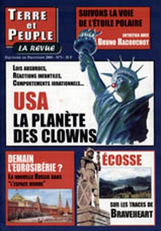 terre et peuple magazine 03 la planète des clowns