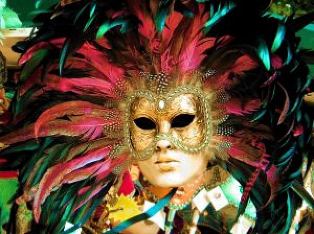 masque flamboyant Le mystère du carnaval