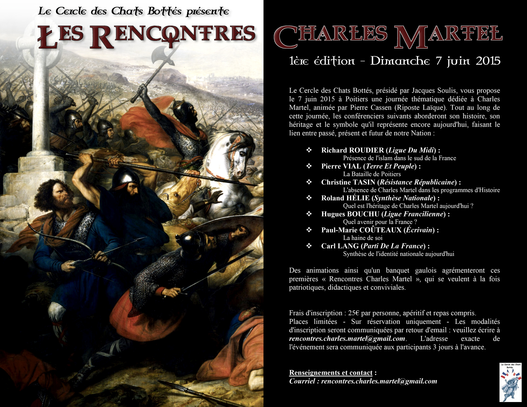 Rencontres Charles Martel pierre vial poitiers