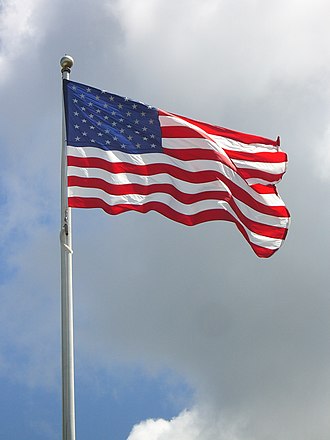 USA Flag Hyannis Massachusetts