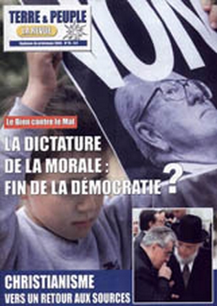 terre et peuple magazine 15 La dictature de la morale fin de la démocratie ?