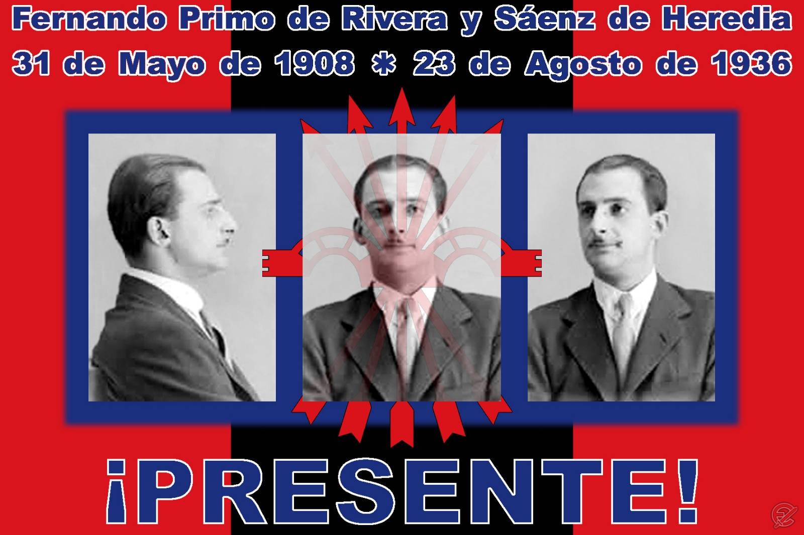 flyer Fernando Primo de Rivera