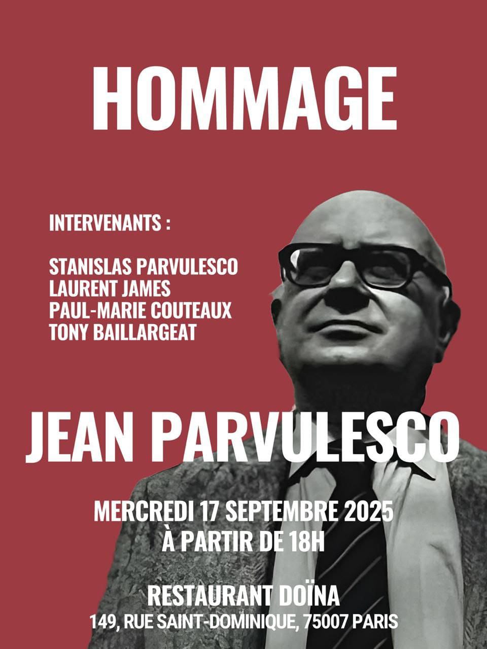 hommage pavulesco