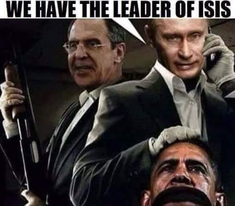 leader isis obama cia syrie poutine russie daesh