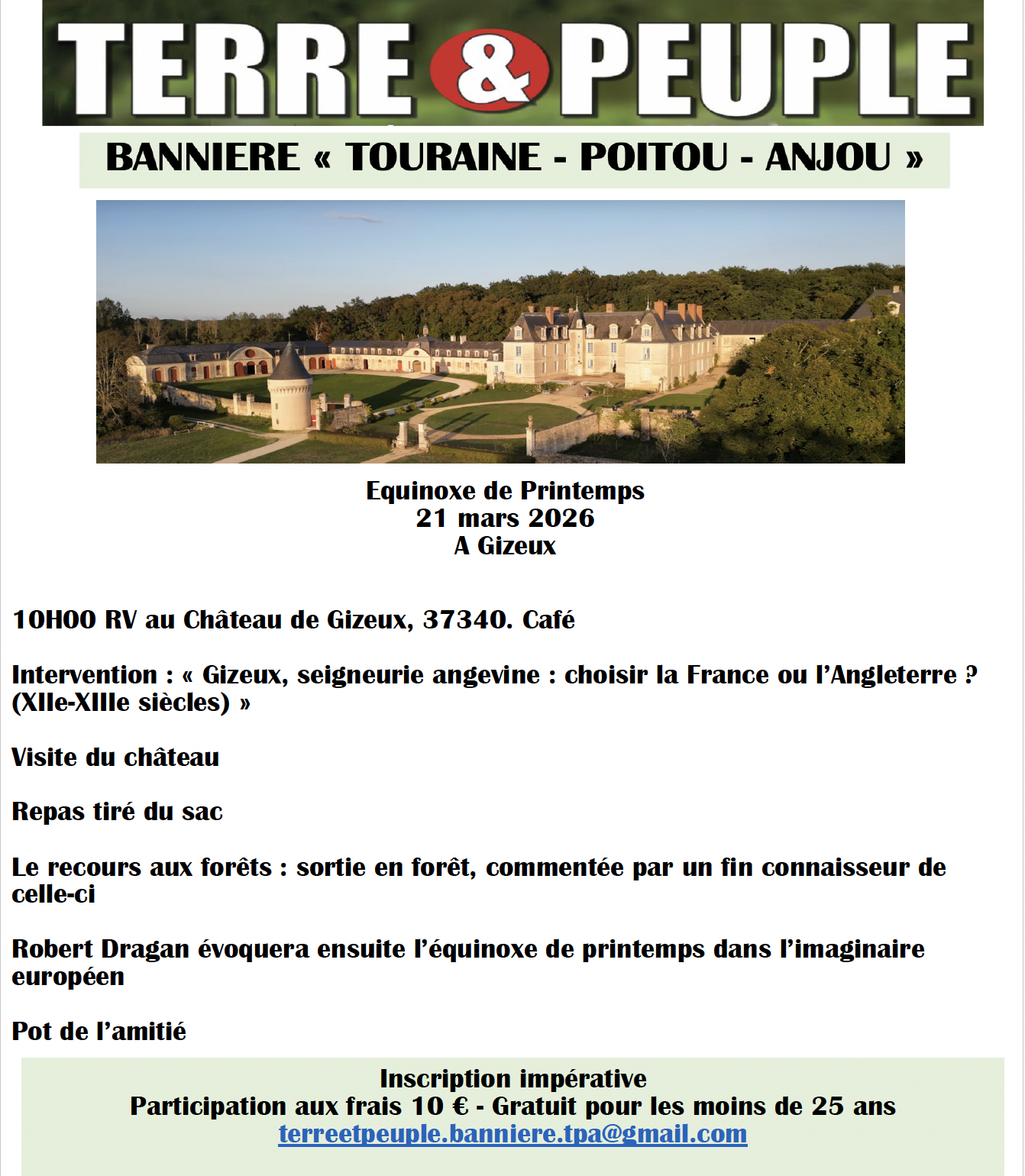 TP Bannière TPA Sortie Gizeux 02 2026 mail TPA 